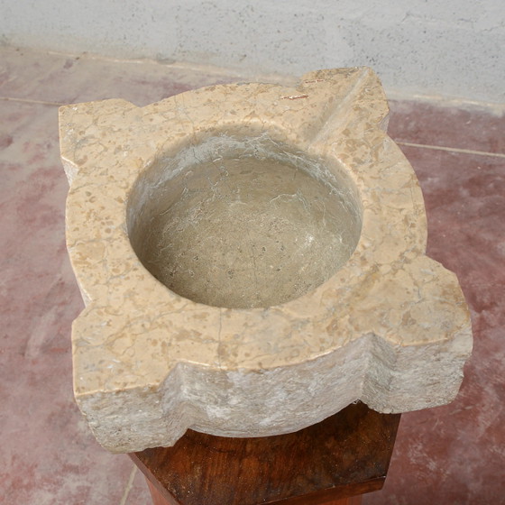 Früher italienischer Steinmörser aus dem 19. Jahrhundert – Küchenzubehör, Italian Design (photo 11 of 12)