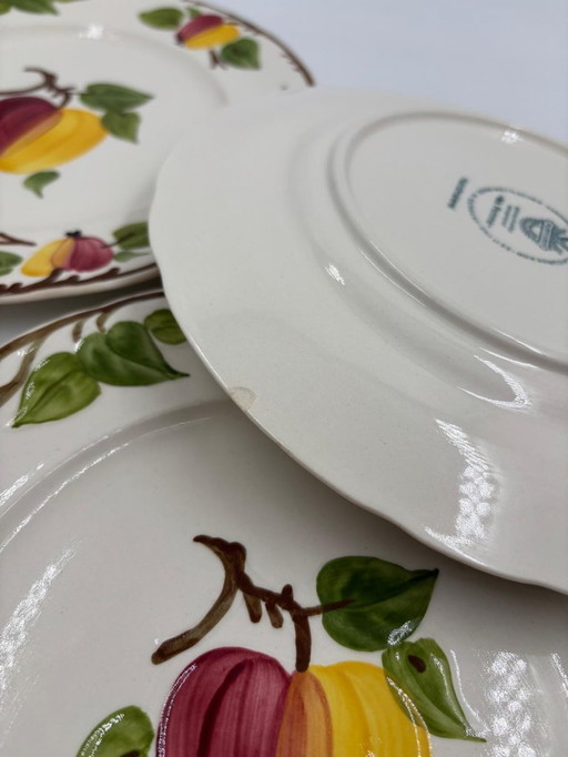 Villeroy & Boch „Ma Pomme“ 3er Kaffee‑Set – Handmalerei, 3 Tassen/Untertassen, 3 Kuchenteller + Zuckerdose