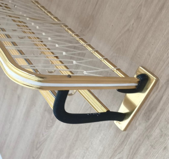 Image 1 of Großer Garderobenständer mit Schnüren aus den 1950er Jahren