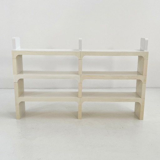 Witte modulaire plank van Olaf Von Bohr voor Kartell, jaren 70