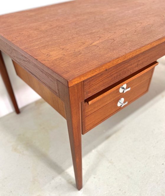 Image 1 of Extra Large Diplomat Desk by Finn Juhl for France & Søn / France & Daverkos
