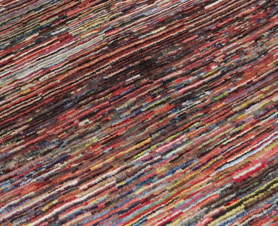 Image 1 of Original Persian carpet Gabbeh Ghashghai oriental carpet 214 cm x 154 cm old natural