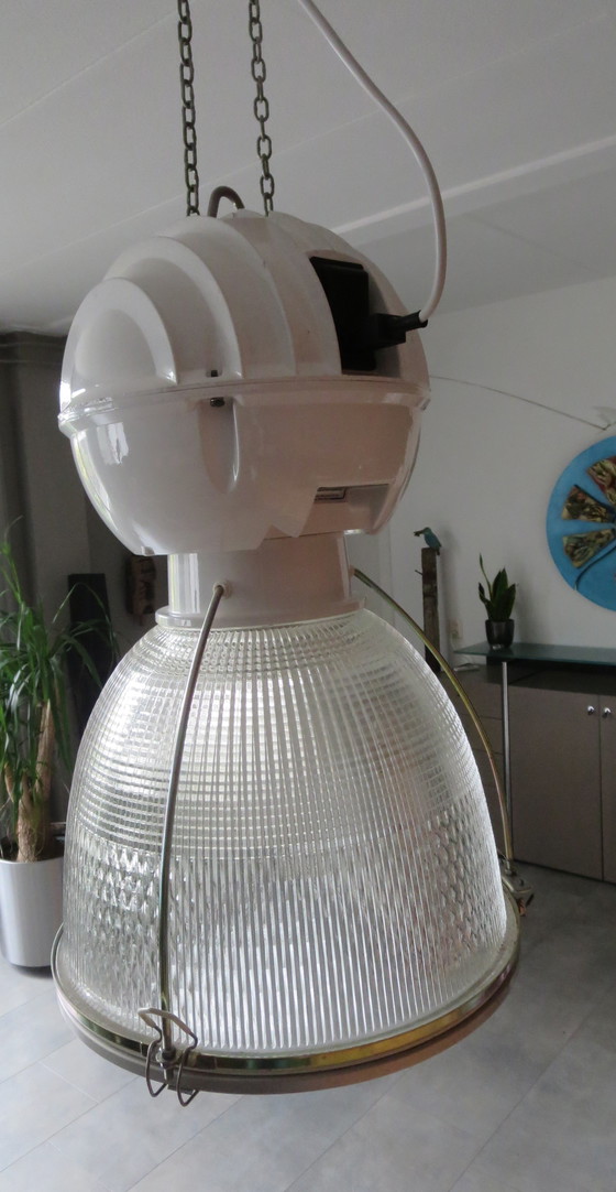 Image 1 of Lampe suspendue industrielle Holophane Prismalume P8