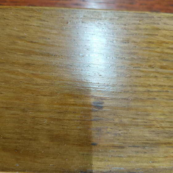 Image 1 of Miroir mural à facettes en chêne belge MTE Theuns (2 présents)