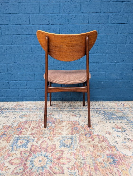 4x Vintage Danish Chairs, 1960s – Dining chairs, Wood (photo 9 of 20)
