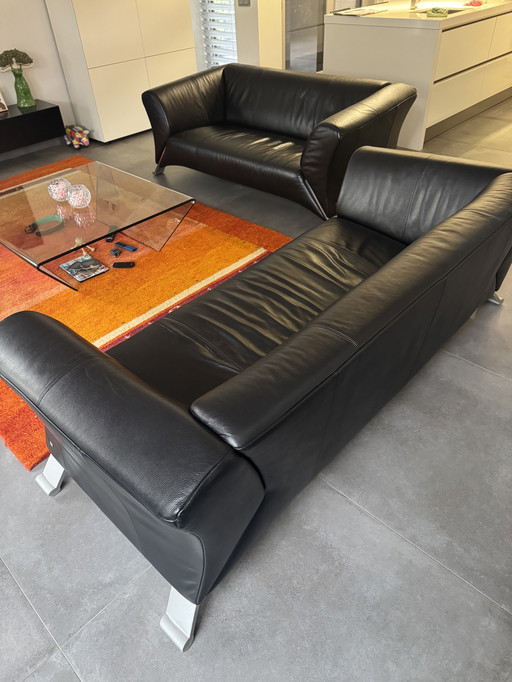 Rolf Benz RB322 benches, 3 and 2.5 seats