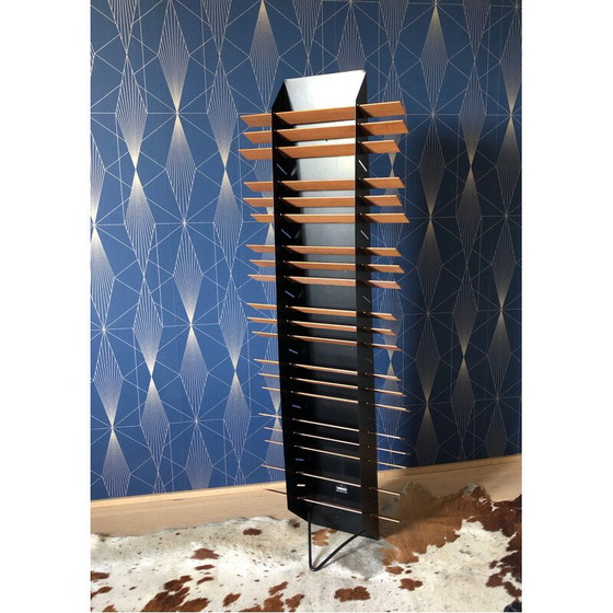 Image 1 of Vintage cratate scarf holder on stand or wall by Jean Pierre Boutillier for Terrazzo