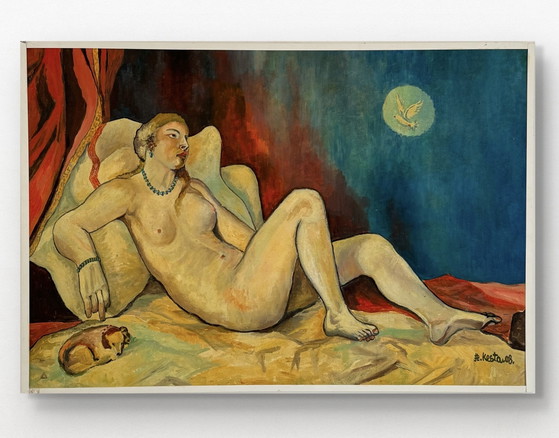 Large Nude Painting from 2008 by French Artist KESTA – Paintings & Drawings, Other (photo 2 of 15)