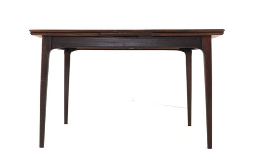 Rosewood rectangular extendable dining table 'Goes' vintage