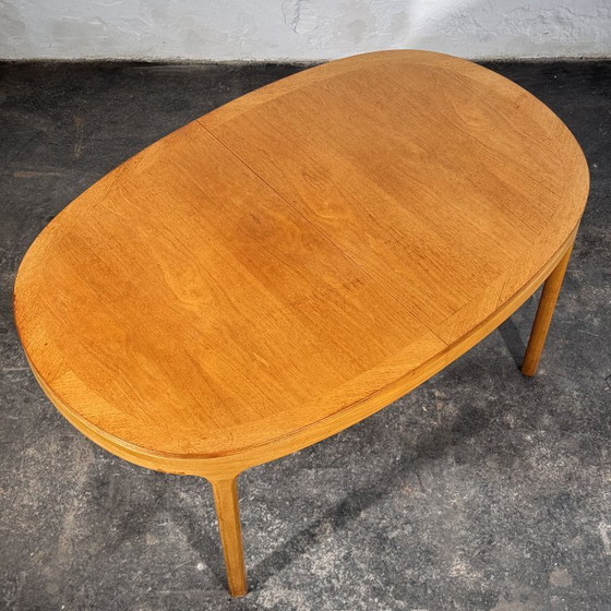 Nathan Extendable Oval Dining Table, 1960s – Wood (photo 9 of 13)