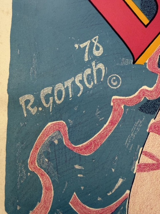 Image 1 of Robert Gotsch, Affiche du « Bal masqué des prostituées » (1978, Cow Palace, San Francisco)