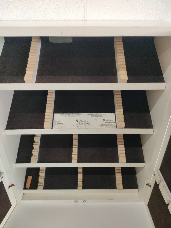 Image 1 of Raro e unico mobiletto da parete/armadietto portaposate Royal Wilkens Silver vintage