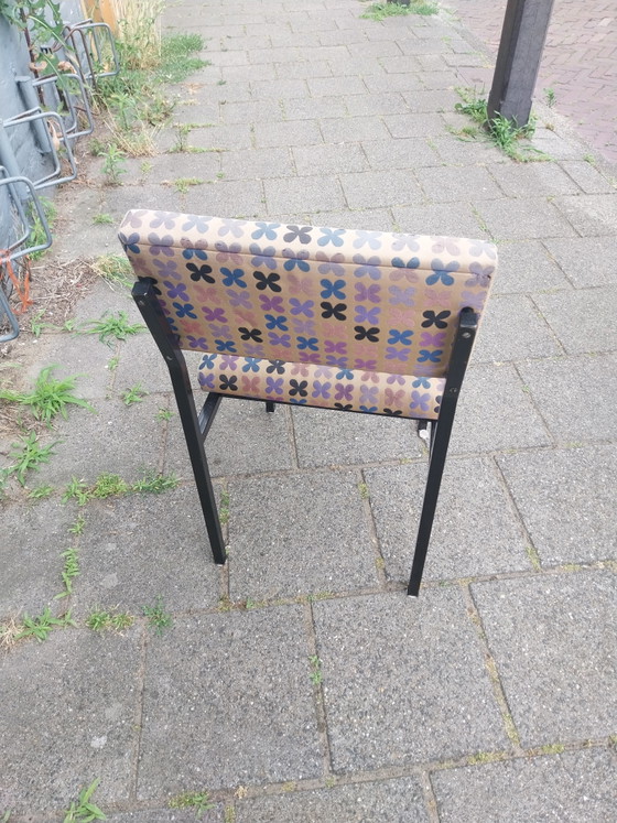 Image 1 of 1 set di 4 sedie da pranzo Martin Visser per 't Spectrum, anni '60, con rivestimento originale.