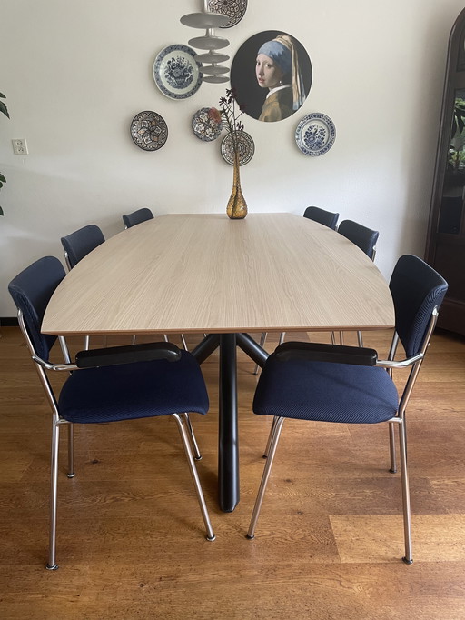 Fantastic set of Gebr. de Wit armrest chairs