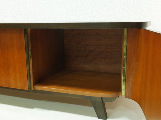 Image 1 of Vintage 210 cm lowboard from the 1960s, Mid Century sideboard, TV board