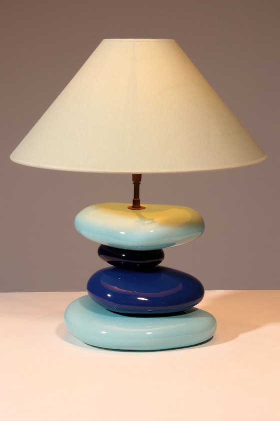 Image 1 of Lampada da tavolo Pebble di François Chatain, anni '80