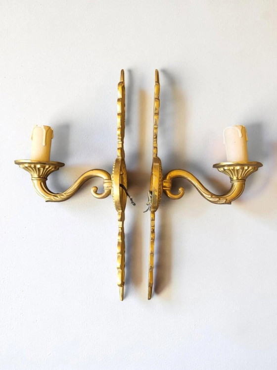 Applique stile Luigi XVI (*2) – Brass (photo 3 of 6)