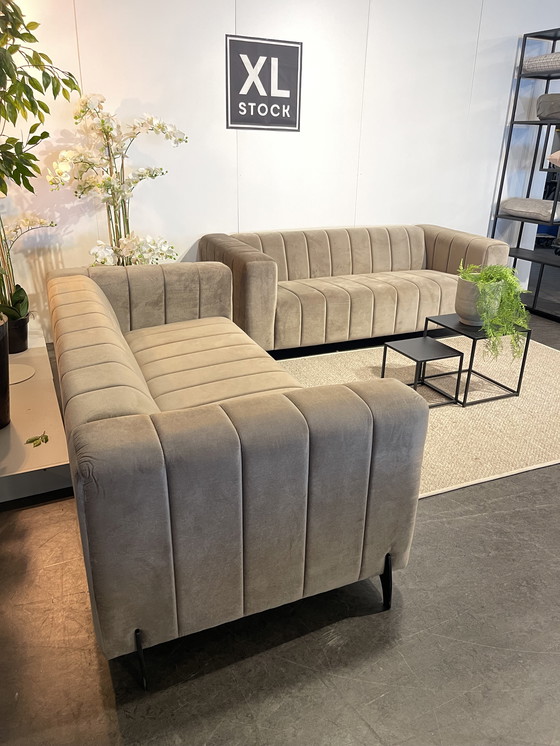 Image 1 of Banca di velluto XL Stock