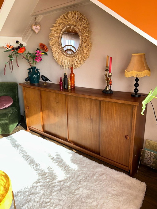 Vintage Rollaway Bett/Schrank Mid Century