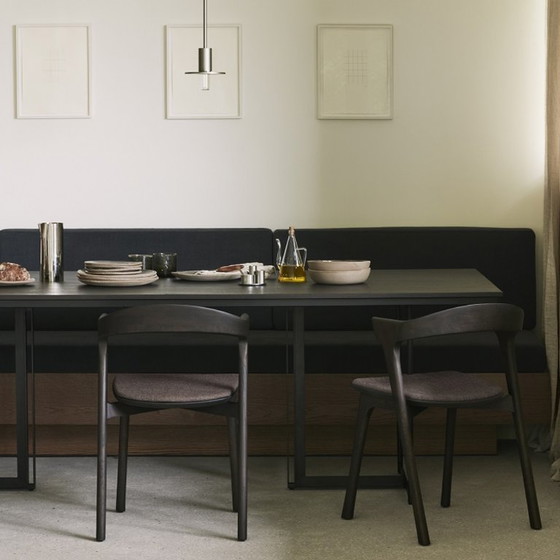 Image 1 of Ethnicraft Tacet Mesa de comedor - 240 * 100 roble negro (nuevo)