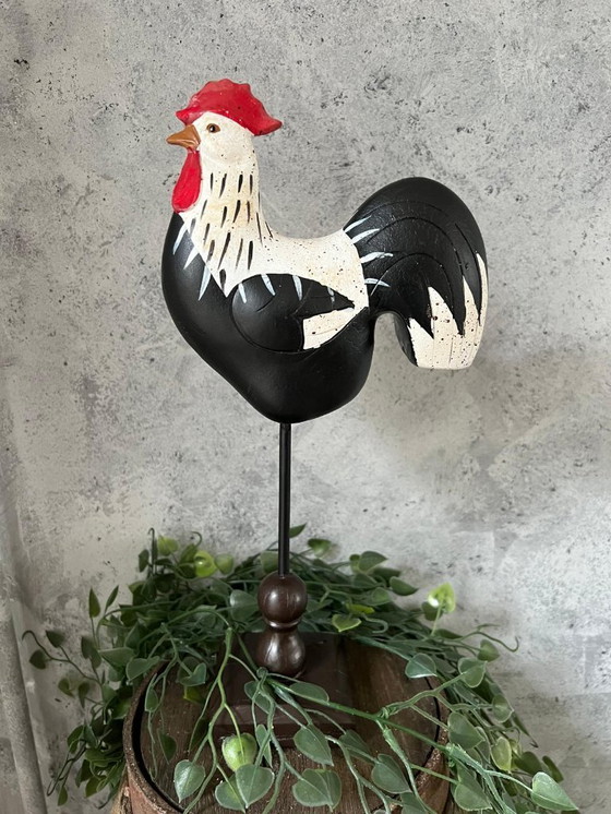 Image 1 of Scultura Gallo – 16 x 8 x 34 cm - Spedizione gratuita