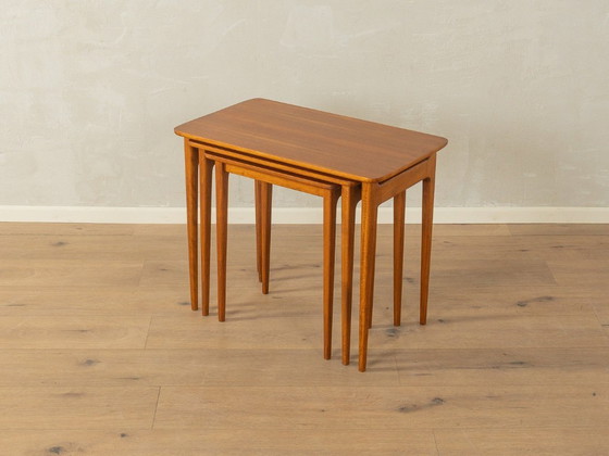 Image 1 of Tables gigognes Lotus des années 1960, vintage