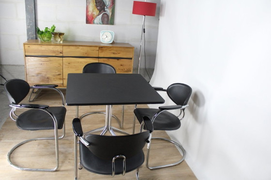 Image 1 of HAY Table „Über einen Tisch“ AA15 Schwarzes Quadrat von Hee Welling