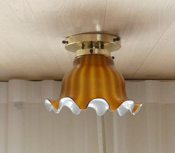 Image 1 of Peill & Putzler Deckenlampe Fazzoletto braun UK1aEb