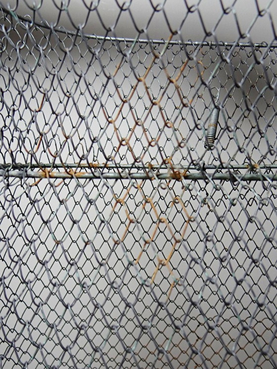 Image 1 of Nasse ou panier à poisson de pêcheur XL vintage Maillinox années 80-90