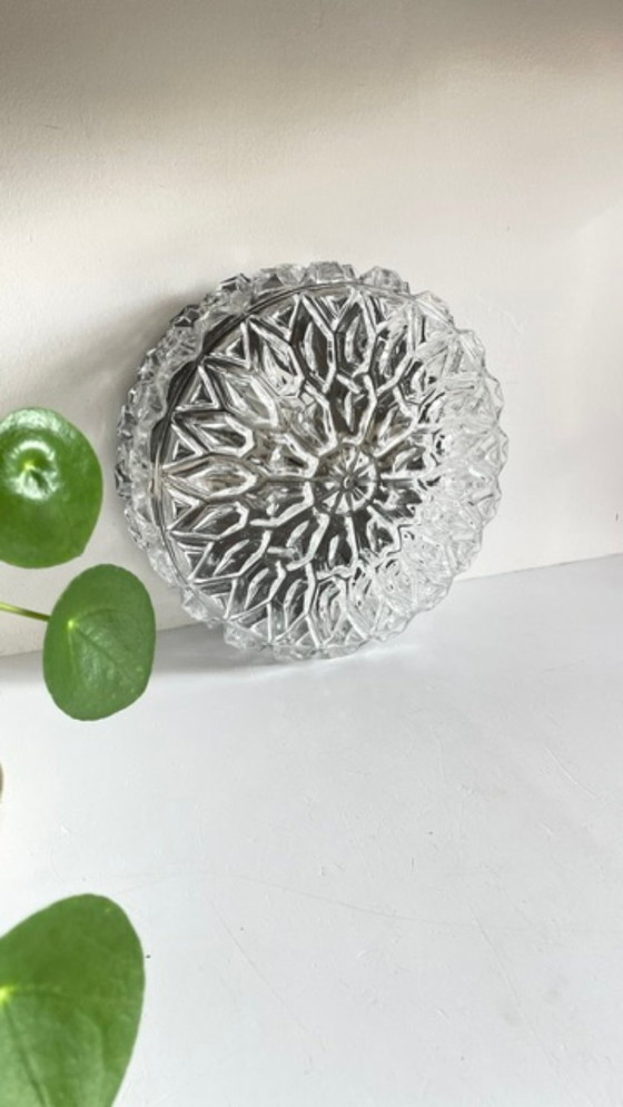 Luxalp N°220 Semi-Crystal Ceiling/Wall Light, 1950s – Glass (photo 27 of 28)