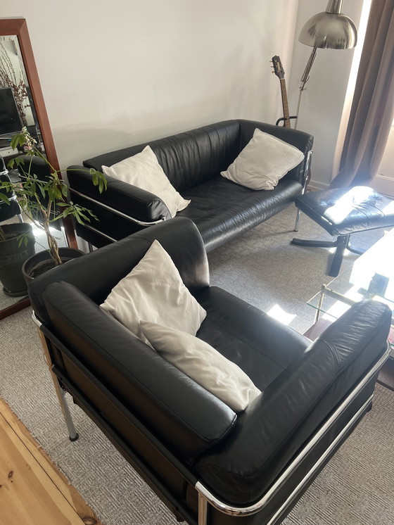 Image 1 of Sofá danés moderno de mediados de siglo 'KEBE' estilo Bauhaus años 80