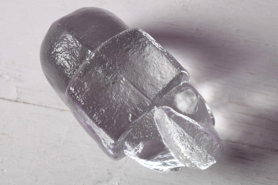 Image 1 of Elefante vintage in cristallo Skruf: scultura di Lars Hellsten, Svezia degli anni '70