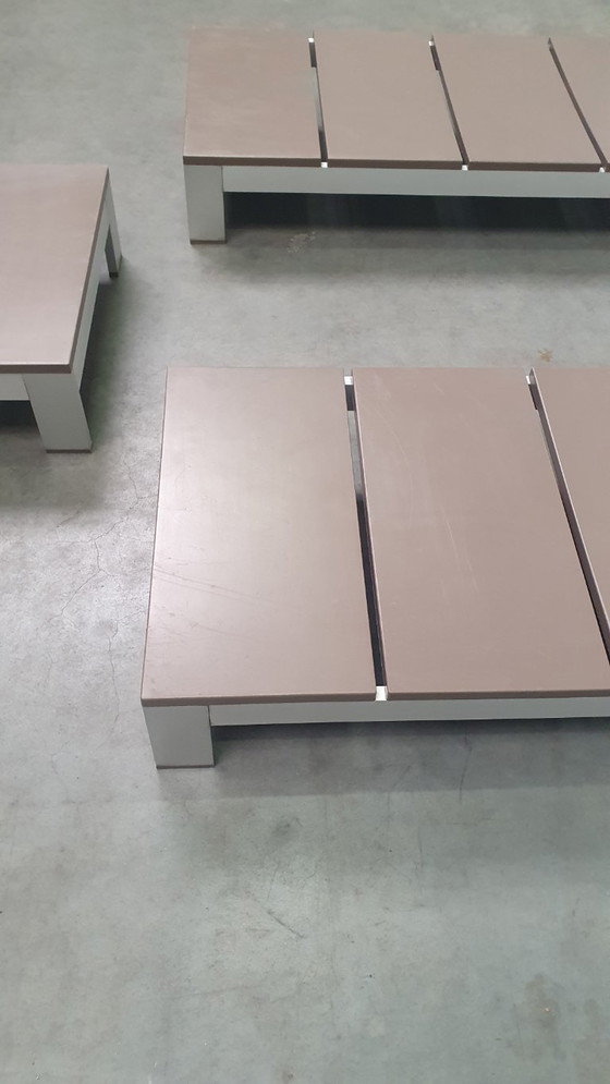 Na Xemena Ligbed Daybed Tafel Gandia Blasco Design Vintage – Eenpersoonsbedden, Aluminium (photo 16 of 17)