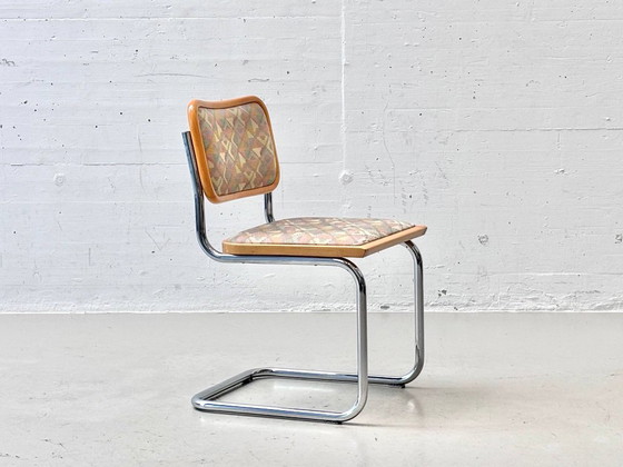 Italian Vintage Cantilever Chair in Bauhaus Style, Made in Italy – Side chairs, Wood (photo 2 of 14)