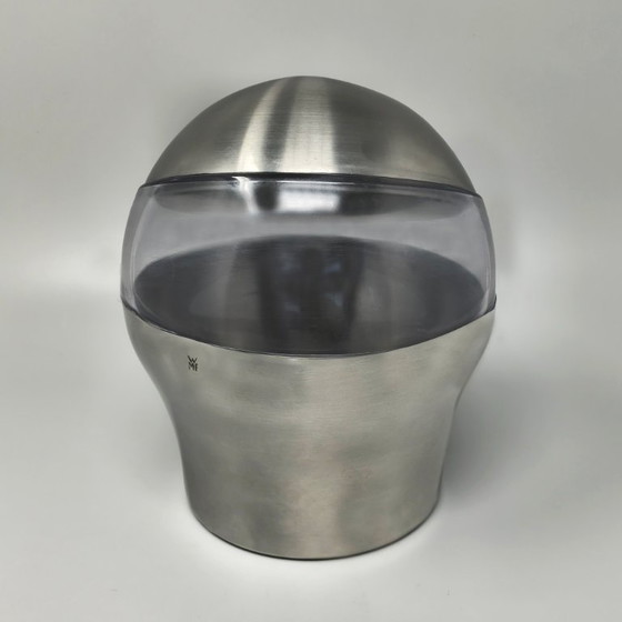 Image 1 of WMF Space Age "Bowling Ball" ijsemmer uit de jaren 70. Gemaakt in Duitsland.