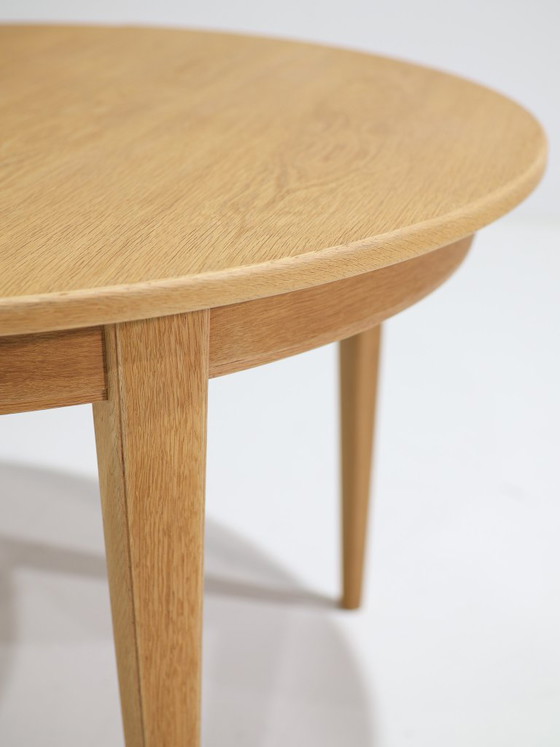 Extendable Dining table Omann Jun 55 oak vintage Danish, Wood, Brown, Mid Century Modern (photo 6 of 15)