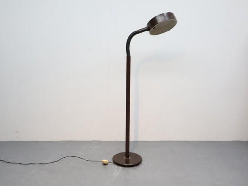 Vintage Floor light / metal plastic / brown / Hala Zeist