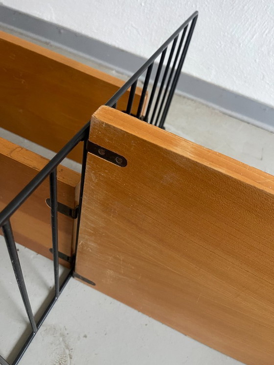 Image 1 of Mid Century Original Nisse & Kajsa Strinning String Shelving Unit, Sweden