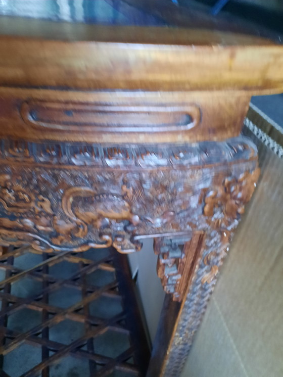 Image 1 of Chinesischer halbrunder Tisch