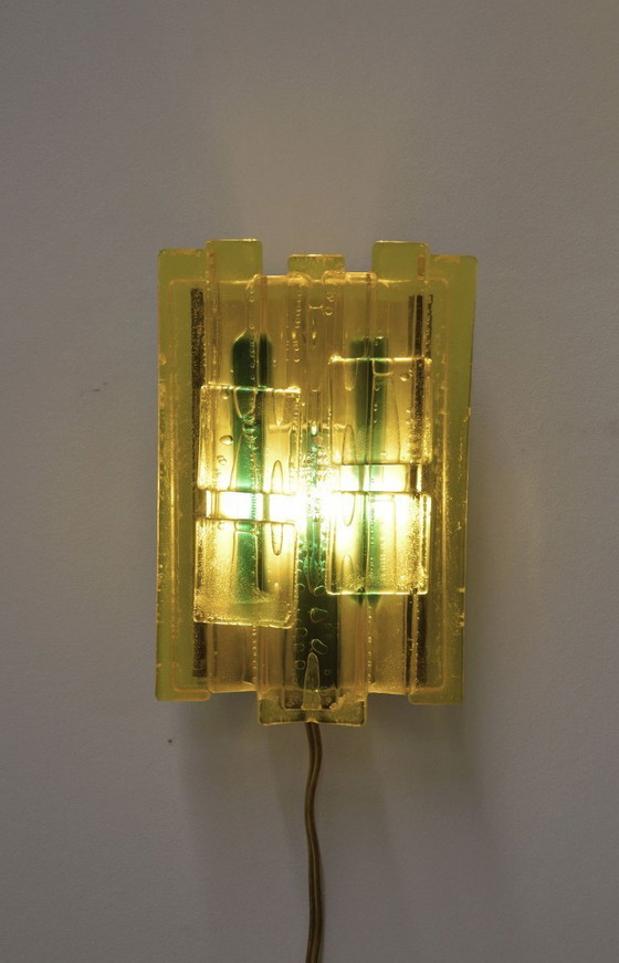 Image 1 of Set of Danish wall lamps No. 217 by Claus Bolby for Lyskaer Belysning, 1960s