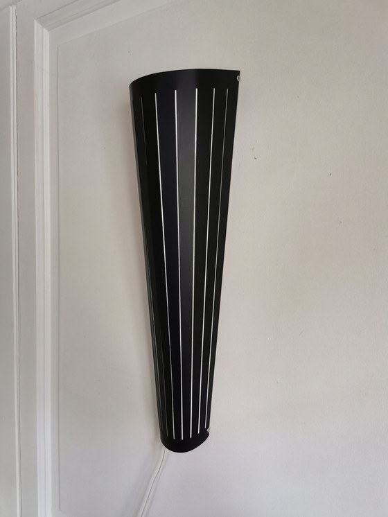 Image 1 of Lampada da parete in pelle scamosciata Ventura