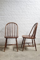 Set di 4 sedie da pranzo Windsor