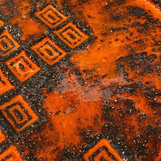 Image 1 of Vintage ceramic bowl fat lava