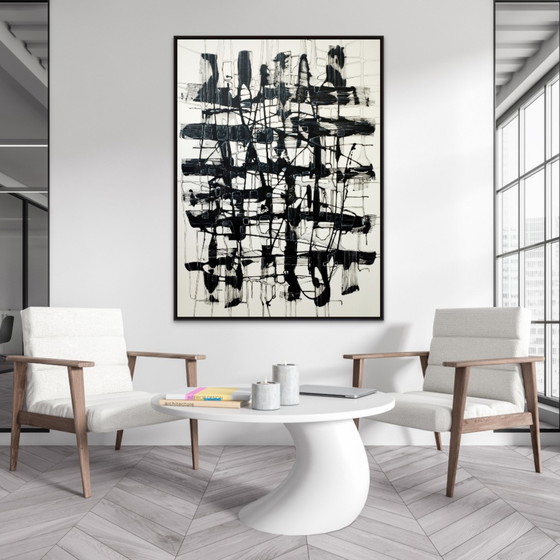 Antadze Abstract Composition XXL – Paintings & Drawings, Canvas (photo 6 of 14)