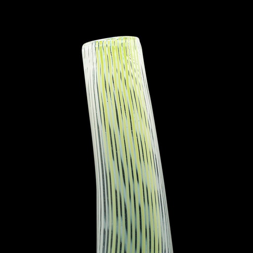 Vase en Verre Murano par Dino Martens pour Aureliano Toso, 1950s Filigrana