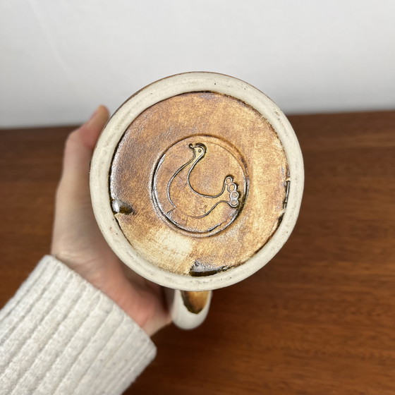 Image 1 of Brocca in gres &quot;La Colombe&quot;, 1960/70