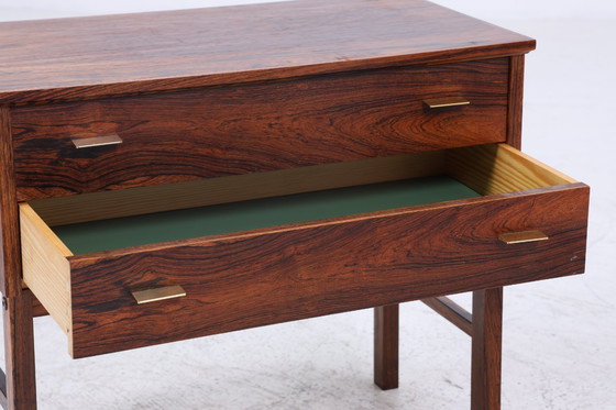 Image 1 of Vintage ladekast | Mid Century laden nachtkastje | Retro jaren 60 palissander opbergmeubel #07-44