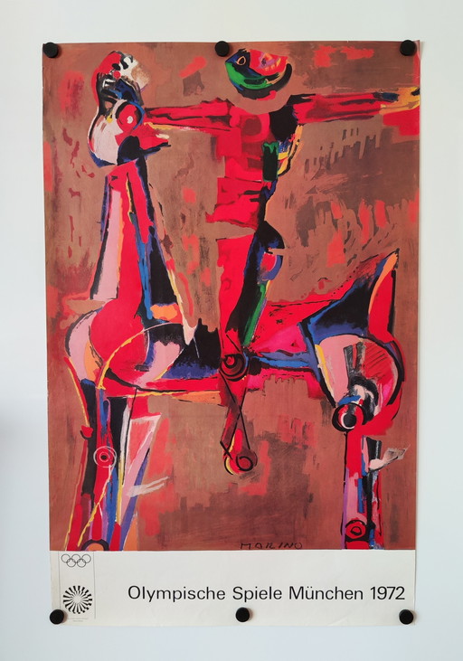 Munich 1972 Olympics Poster