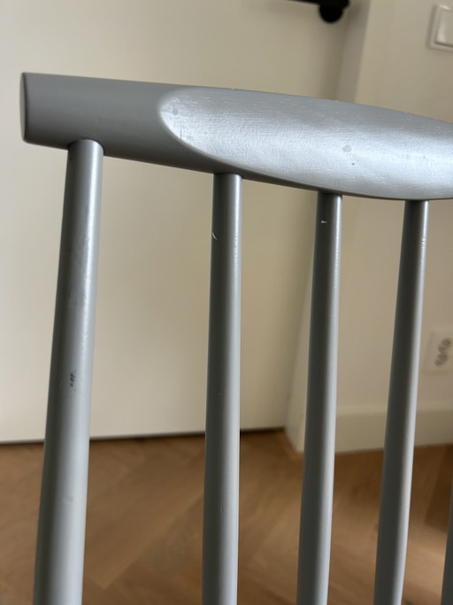 HAY - J77 CHAIR BERK WARM GREY - WARM GREY – eetkamerstoelen, Wood (photo 2 of 7)