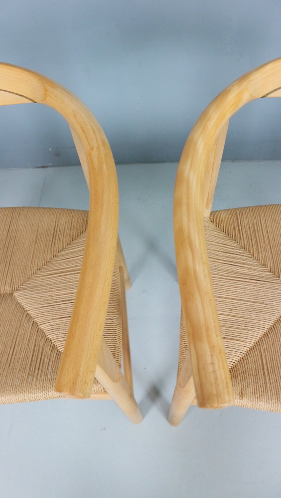 Image 1 of Set of four vintage First Chair PP201 by Hans J Wegner for Pp Furniture, Denmark